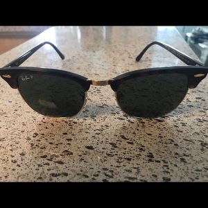 Ray-Ban Polorized Clubmaster Sunglasses